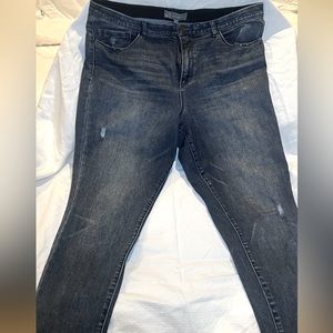Wit & Wisdom Distressed Skinny Jean